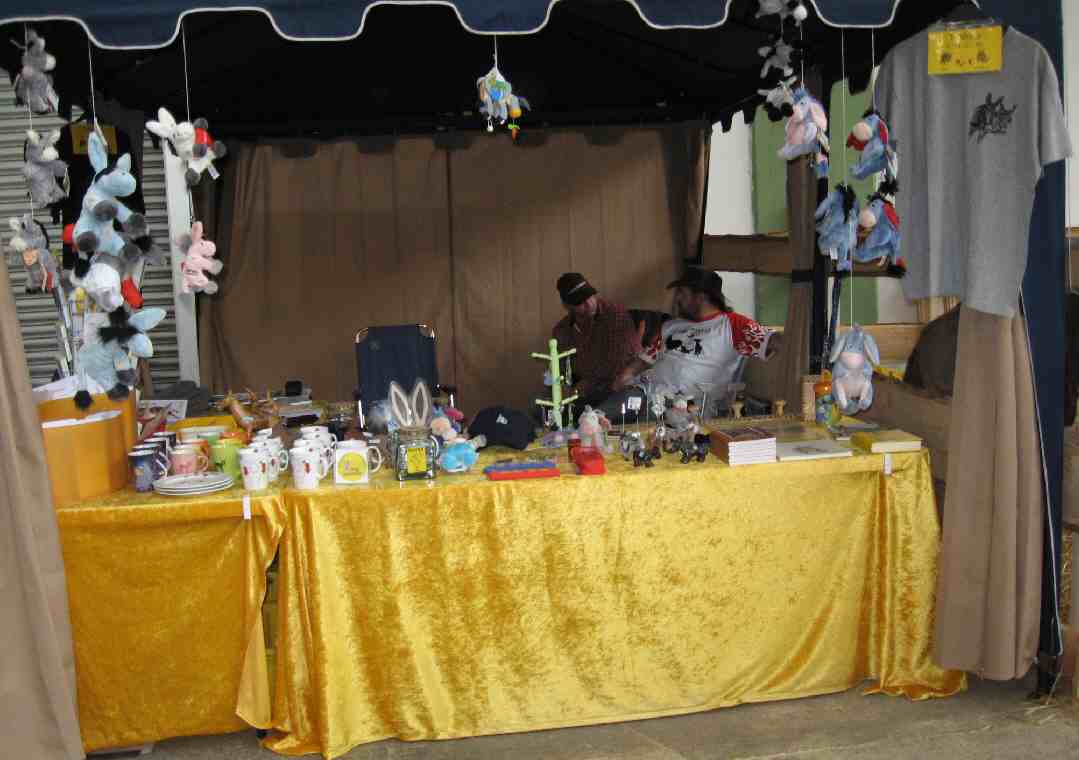 Stand der Noteselhilfe, Messe Rheinberg