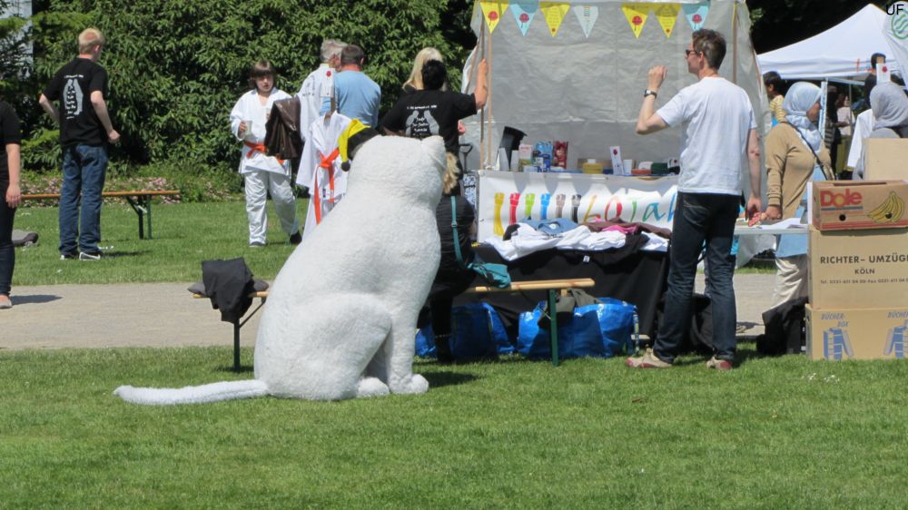 Esel-Ranch Wannebachtal auf dem Hoeschparkfest 2012